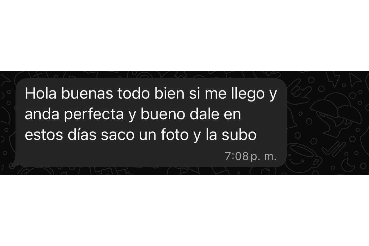 Referencia de cliente en Rosario: Funciona perfecto, tal cual la descripción