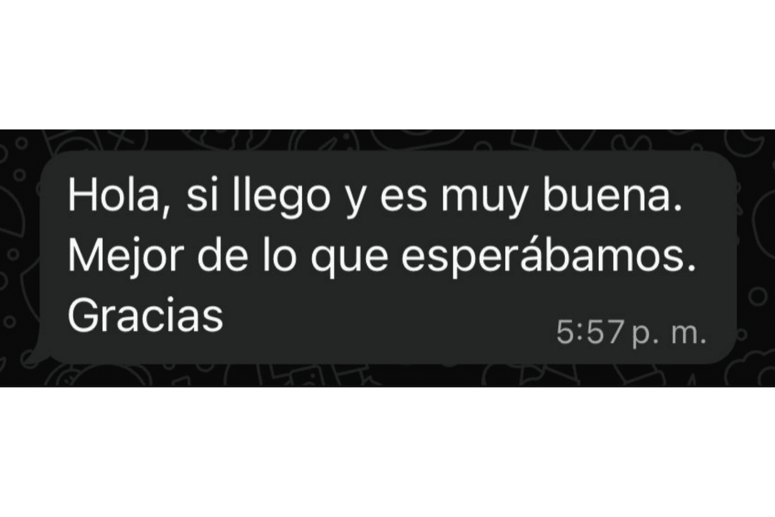 Referencia de cliente en La Plata: 10 puntos, mis hijos felices